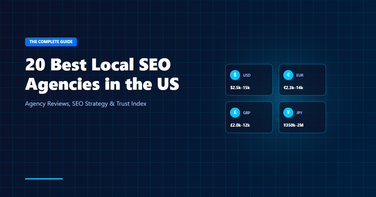 20 Best Local SEO Agencies in the US (2026 Rankings)